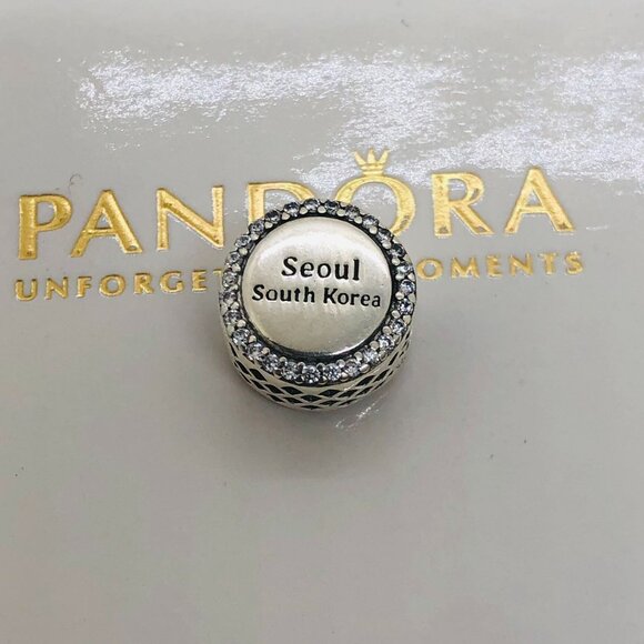 ✨🔥Pandora Seoul South Korea Bead Charm Seoul Skyline Travel Charm |S925 Sterlin - Picture 4 of 4